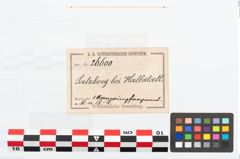 Etikett zu Bronzebuckelarmreif (NHMW-PRAE-026600)